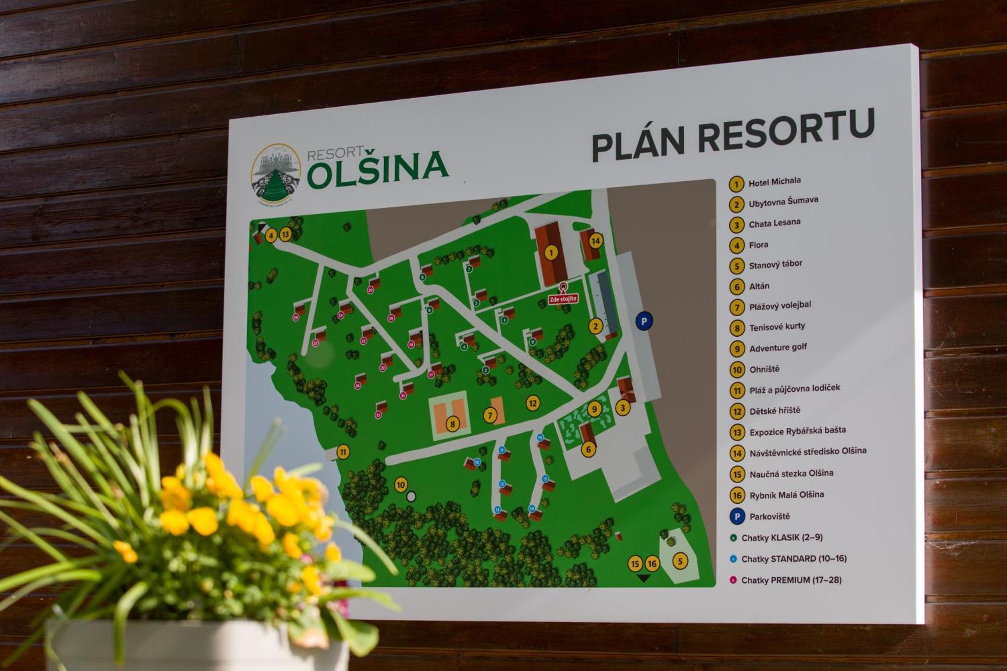 Resort Olsina Horní Planá Exteriör bild